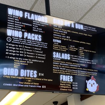 Boba Birds - Menu as of 11/2024 - Bubble Tea Near Me - Pinole, California