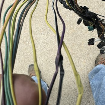 Caliber Collision - Crushed 4 door component wires. 3 of the twice. - Body Shops Near Me - Loveland, Colorado