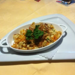 Seminarhotel, Pichlingerhof - Kässpetzle als Vorspeise