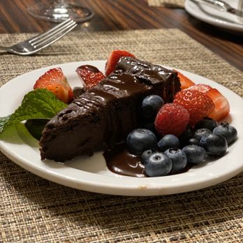 Canyon Breeze - Dark Chocolate Truffle Cake (GF) - New American Near Me - Ivins, Utah