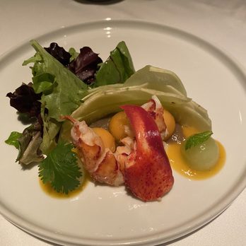 Gary Danko - Lobster melon salad - New American Near Me - San Francisco, California Gary Danko - Lobster melon salad - New American Near Me - San Francisco, California