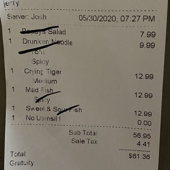 Kinaly Thai Express - Thai Near Me - Escondido, California