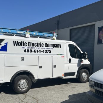 Wolfe Electric Co. - Work truck - Electricians Near Me Wolfe Electric Co. - Work truck - Electricians Near Me