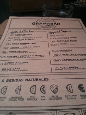 Menu photo 3 Gramabar Madrid, M