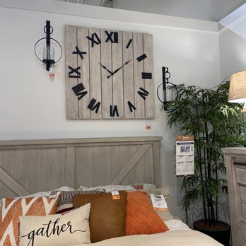 Ashley Store - Our New Clock - Furniture Stores Near Me - Stockton, California