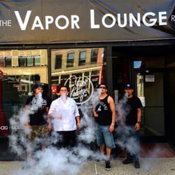 TVLRI - Regulars pushing clouds in front of shop