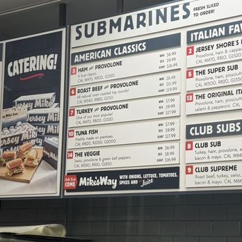 Jersey Mike's Subs - Menu - Fast Food Near Me - Buckeye, Arizona