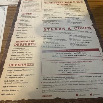 Calhoun's - Menu - Barbeque Near Me - Gatlinburg, Tennessee Calhoun's - Menu - Barbeque Near Me - Gatlinburg, Tennessee
