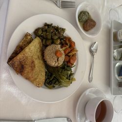 The Raj Ayurveda Health Spa - Delicious Vegan lunch