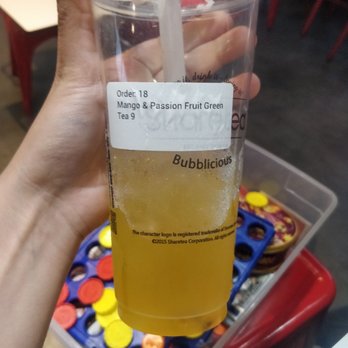 Sharetea - Mango passion fruit Flavored tea with no bubbles - Coffee & Tea Near Me - San Diego, California