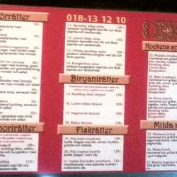 Indisk Grill - Meny