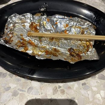 Sushi Times - Baked Salmon Roll (Eaten) - Sushi Bars Near Me - Riverside, California Sushi Times - Baked Salmon Roll (Eaten) - Sushi Bars Near Me - Riverside, California