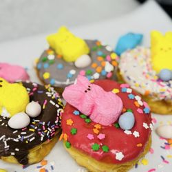 Crispy's Donuts - Easter themed donuts  yum!