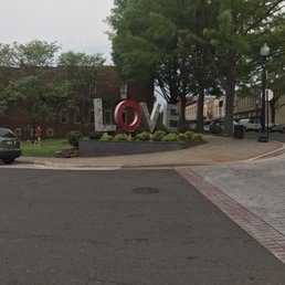 Across from the station