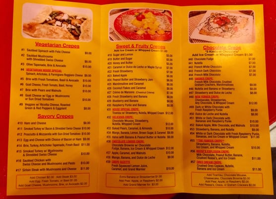 Menu photo 6 Creperie New York, NY Menu photo 6 Creperie New York, NY