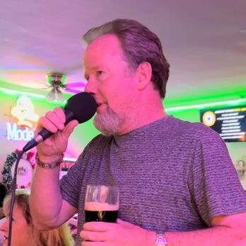 American Legion Post 574 - Mack singing karaoke on Friday nights 7-11 pm - Community Service/Non-Profit Near Me - Moreno Valley, California