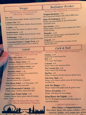 Menu photo 7 Fox Pub and Cafe Peoria, IL