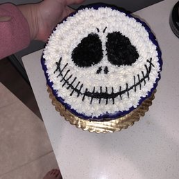 Jack Skellington cake.