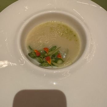 Summit Restaurant - Chilled Colorado Asparagus Soup - New American Near Me - Colorado Springs, Colorado Summit Restaurant - Chilled Colorado Asparagus Soup - New American Near Me - Colorado Springs, Colorado