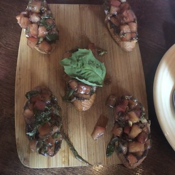 Santiago's Bodega - Tomato and Basil Bruschetta with olive tapenade - Tapas Bars Near Me - Key West, Florida Santiago's Bodega - Tomato and Basil Bruschetta with olive tapenade - Tapas Bars Near Me - Key West, Florida