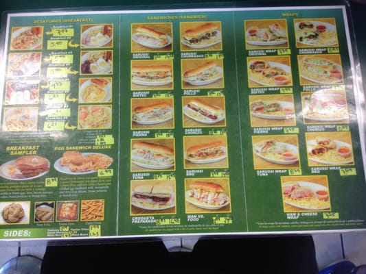 Menu photo 4 Sarussi Cafeteria Hialeah, FL Menu photo 4 Sarussi Cafeteria Hialeah, FL