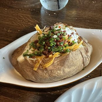 Pomona Valley Mining Co - Baked Potato with "The Works" - New American Near Me - Pomona, California