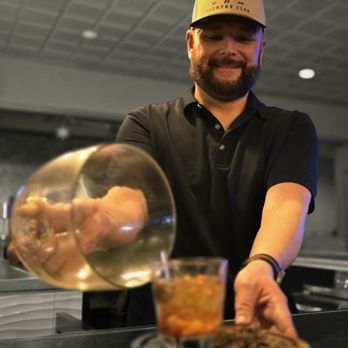 BAR Southpointe - Bartender (Luke) serving my smoked old fashioned...yummy! - Cocktail Bars Near Me - Canonsburg, Pennsylvania BAR Southpointe - Bartender (Luke) serving my smoked old fashioned...yummy! - Cocktail Bars Near Me - Canonsburg, Pennsylvania