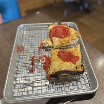 Rendezvous Pizza - Detroit Styke Five Cheese Pizza - Pizza Near Me - Oklahoma City, Oklahoma Rendezvous Pizza - Detroit Styke Five Cheese Pizza - Pizza Near Me - Oklahoma City, Oklahoma