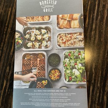 Bonefish Grill - Catering menu - Seafood Near Me - Rockville Centre, New York Bonefish Grill - Catering menu - Seafood Near Me - Rockville Centre, New York