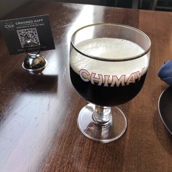 Crooked Gaff Kitchen - Chimay Blue Grande Reserve - Seafood Near Me - Whittier, California Crooked Gaff Kitchen - Chimay Blue Grande Reserve - Seafood Near Me - Whittier, California