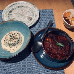 L'Etto - Potato flan, and eggplant Parmesan