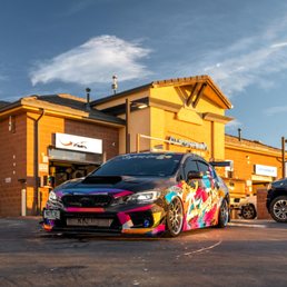 A great evening at Autowash, sunsets  and suds!