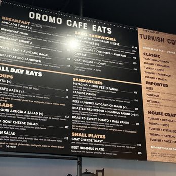 Oromo Cafe - Coffee & Tea Near Me - Chicago, Illinois