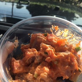 Oki's Seafood Corner - Spicy Ahi Poke - Seafood Near Me - Kahului, Hawaii Oki's Seafood Corner - Spicy Ahi Poke - Seafood Near Me - Kahului, Hawaii