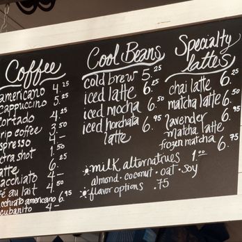Coffee Crush - menu - Coffee & Tea Near Me - San Antonio, Texas
