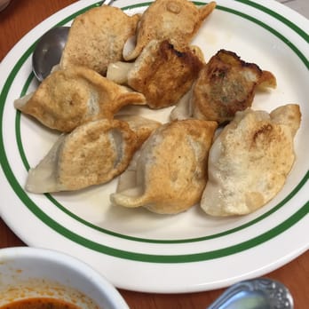 Katy's Dumplings - Pork and chive fries potstickers - Chinese Near Me - Westmont, Illinois