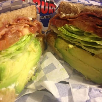 Legends Burgers - BLT with avocado! (looks like a WHOLE avocado) - Burgers Near Me - Upland, California Legends Burgers - BLT with avocado! (looks like a WHOLE avocado) - Burgers Near Me - Upland, California