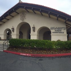 Department of Human Assistance, Sacramento County - Front view (panorama)