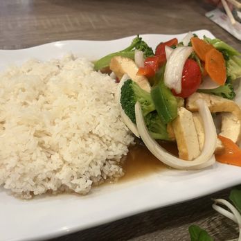 Pho So 1 - Fried tofu w/ mixed veggies and rice - Vietnamese Near Me - Granada Hills, California Pho So 1 - Fried tofu w/ mixed veggies and rice - Vietnamese Near Me - Granada Hills, California