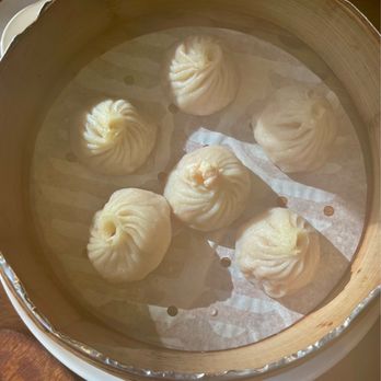 Dinesty Dumpling House - Shrimp & Pork Soup dumpling. It was delicious. - Chinese Near Me - Vancouver, British Columbia Dinesty Dumpling House - Shrimp & Pork Soup dumpling. It was delicious. - Chinese Near Me - Vancouver, British Columbia