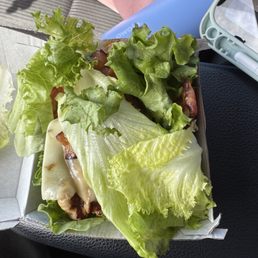 lettuce wrap chicken club lettuce wrap chicken club