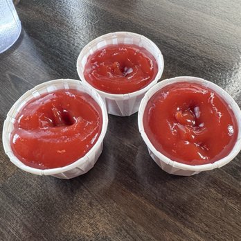 Burger Me! - Ketchup in cups - Burgers Near Me - Reno, Nevada Burger Me! - Ketchup in cups - Burgers Near Me - Reno, Nevada