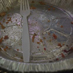 2 Guys and A Grill - Empty plate of glory from 2 guys and a grill. I meant to take the Pic before I ate it. Oops!