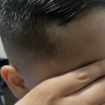 Unlimited Barber - You can see the empty patch with product on - Barbers Near Me - Orange, California Unlimited Barber - You can see the empty patch with product on - Barbers Near Me - Orange, California