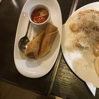 Skyhigh - Wagyu cheese steak spring roll and calamari - Bars Near Me - Philadelphia, Pennsylvania