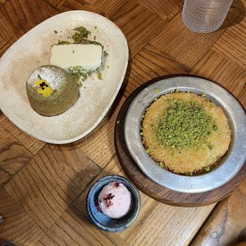 Agora Tysons - Pistachio soufflé, Künefe - Mediterranean Near Me - Tysons, Virginia