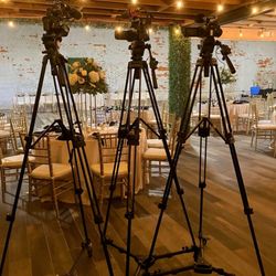 PS Productions - Getting set up to record a wedding reception.