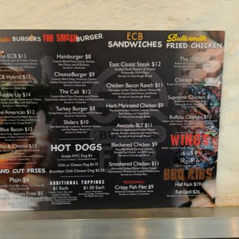 ECB - Easy menu to enjoy - Pizza Near Me - Ridgewood, New York