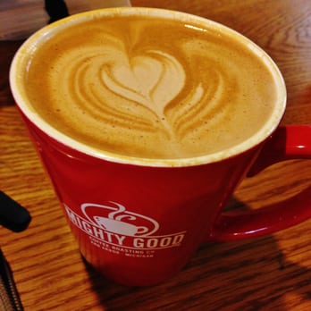 Mighty Good Coffee - Mercantile - Sea Salt Cocoa Latte - Coffee Roasteries Near Me - Ann Arbor, Michigan