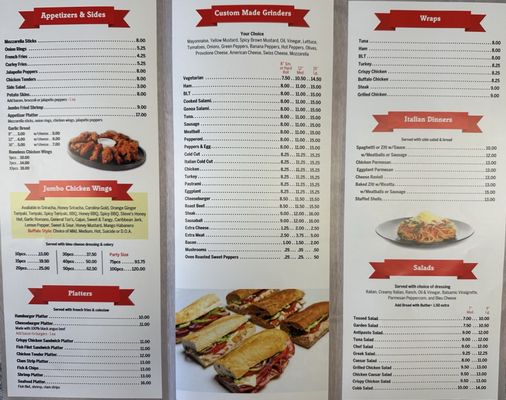 Menu photo 2 L J's Pizza Restaurant Bristol, CT Menu photo 2 L J's Pizza Restaurant Bristol, CT